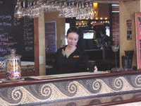 The bar at the Sussex Hotel, Adelaide, Australia